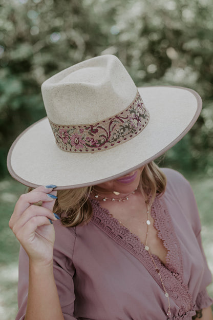 Wilder Wool Rancher Hat, Oatmeal