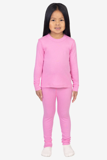FFR107 - Kids 50/50 Long Sleeve Rib Top