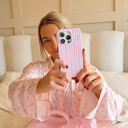 Tough Phone Case - Powder Stripes