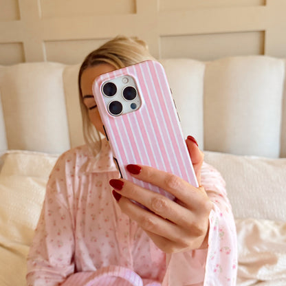 Tough Phone Case - Powder Stripes