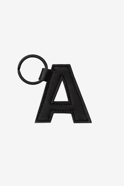 RLH520 - Leather Alphabet Keychain