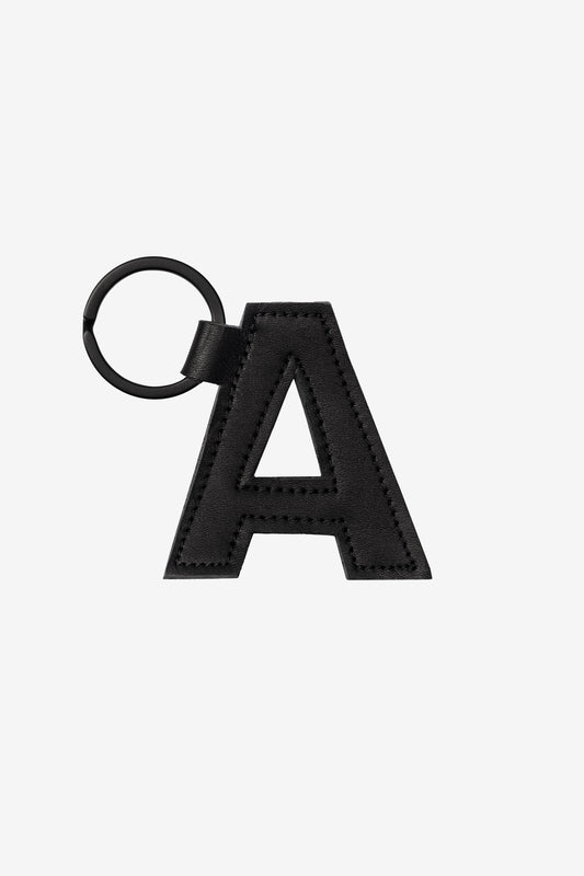 RLH520 - Leather Alphabet Keychain