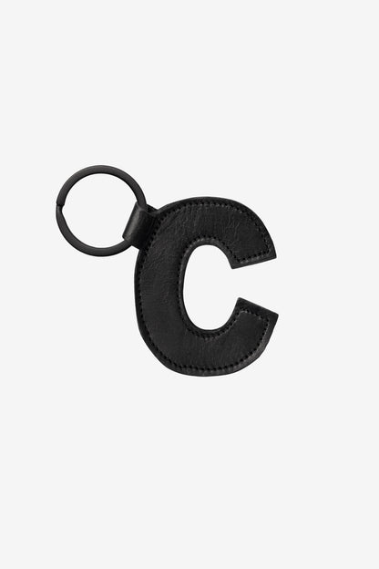 RLH520 - Leather Alphabet Keychain