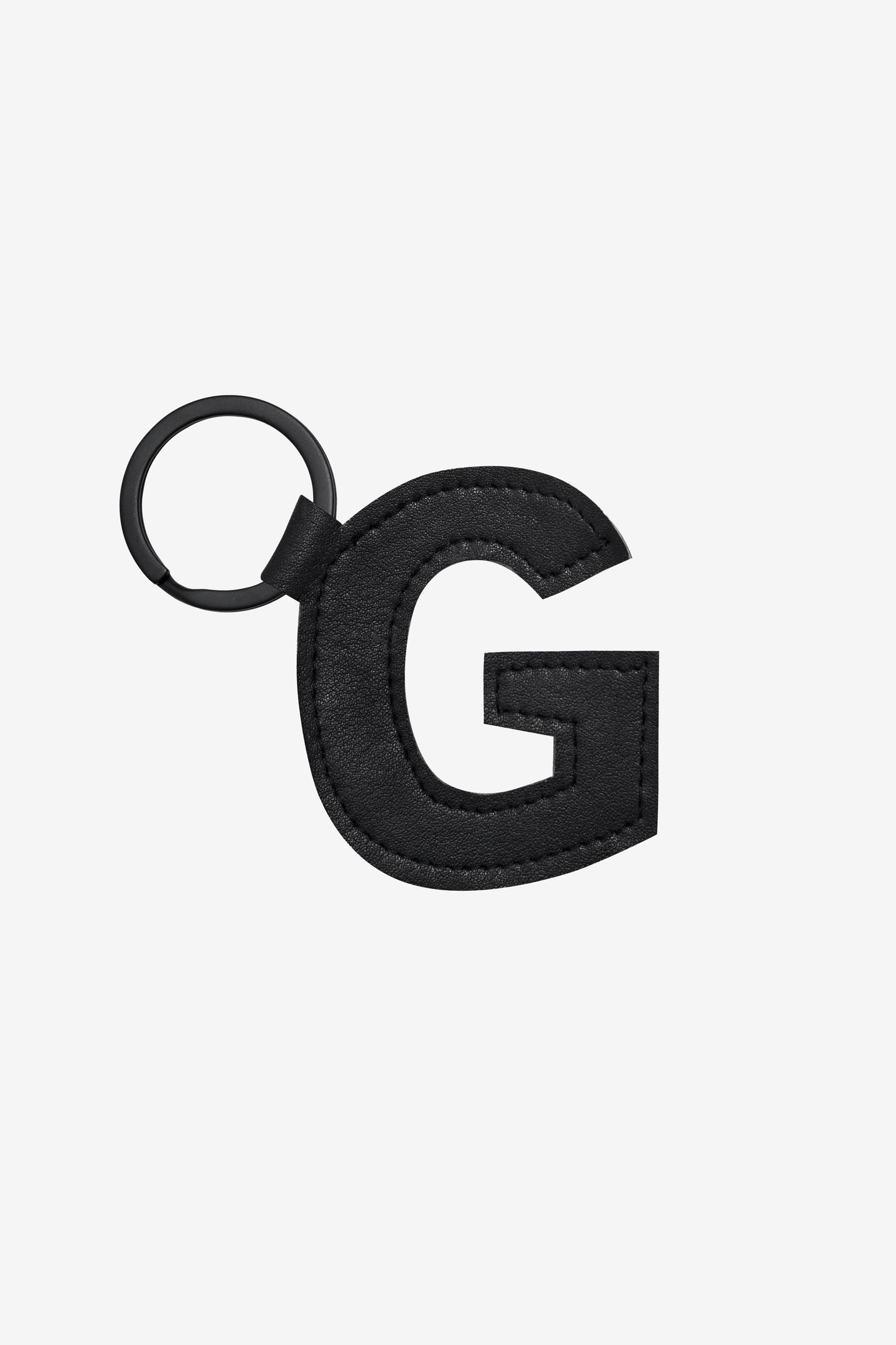 RLH520 - Leather Alphabet Keychain