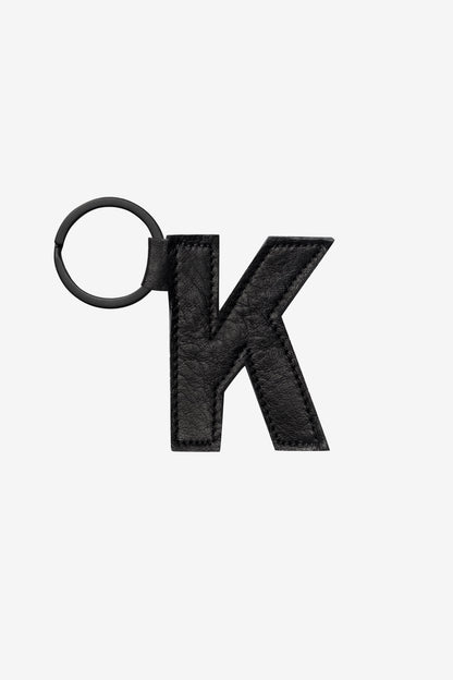 RLH520 - Leather Alphabet Keychain