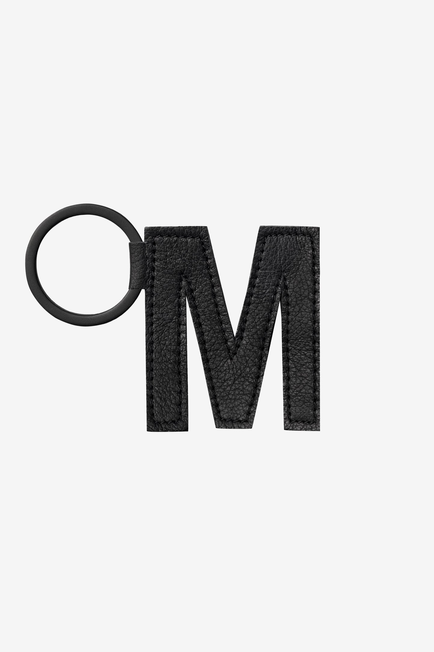 RLH520 - Leather Alphabet Keychain