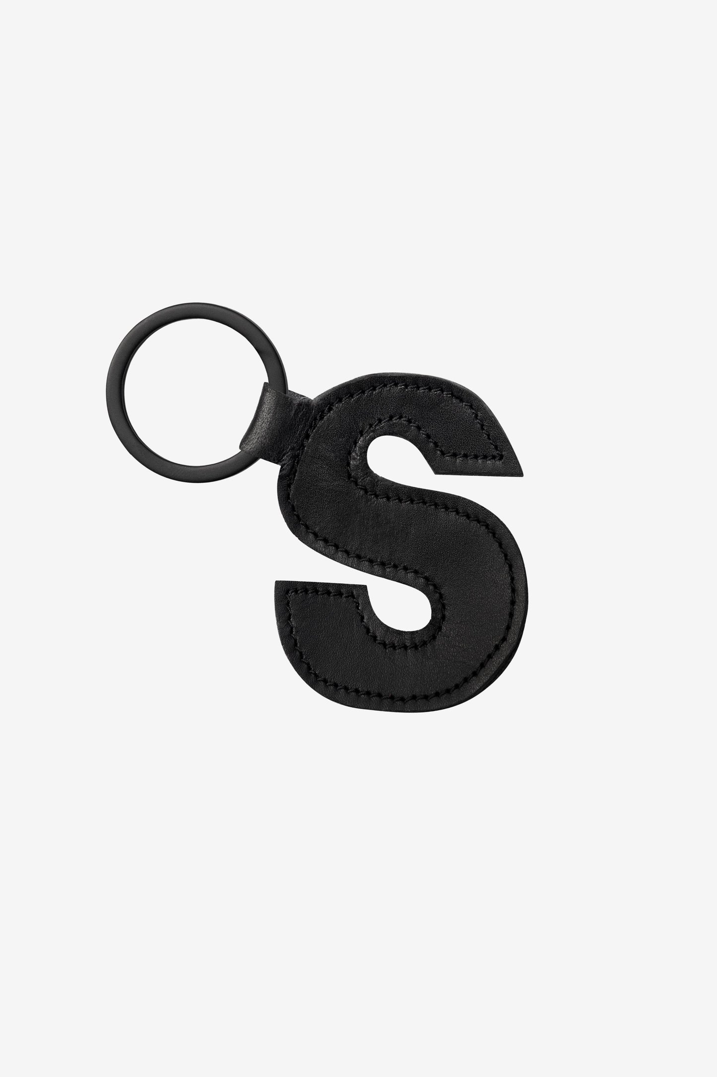 RLH520 - Leather Alphabet Keychain