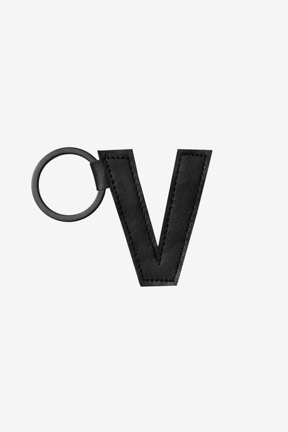 RLH520 - Leather Alphabet Keychain