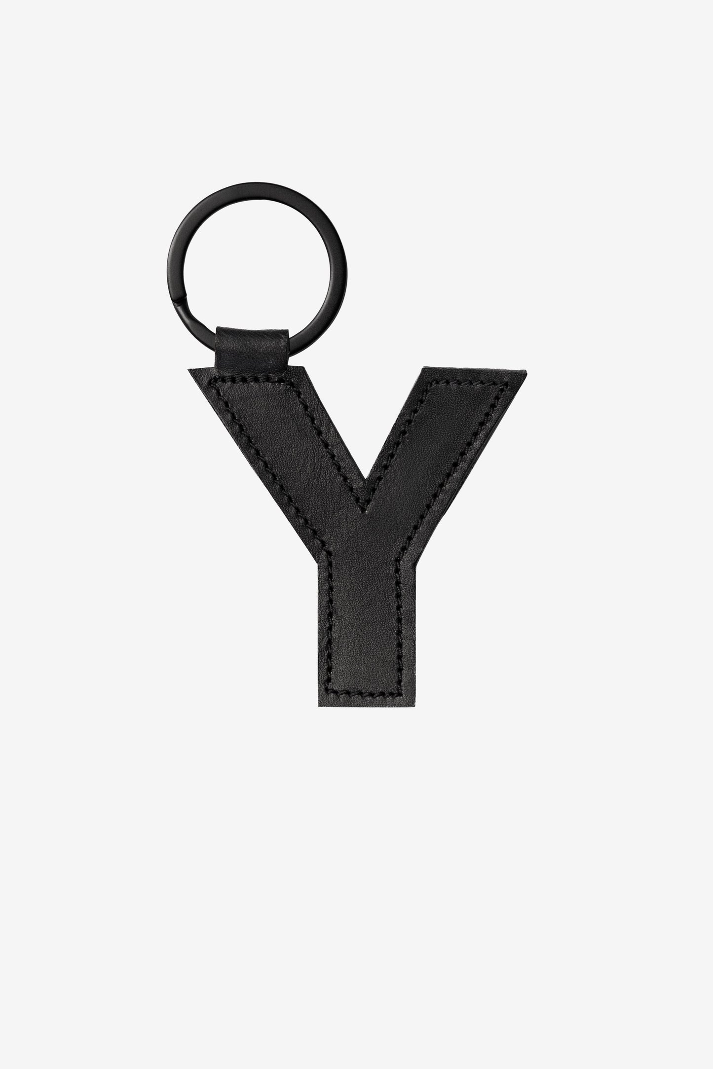 RLH520 - Leather Alphabet Keychain