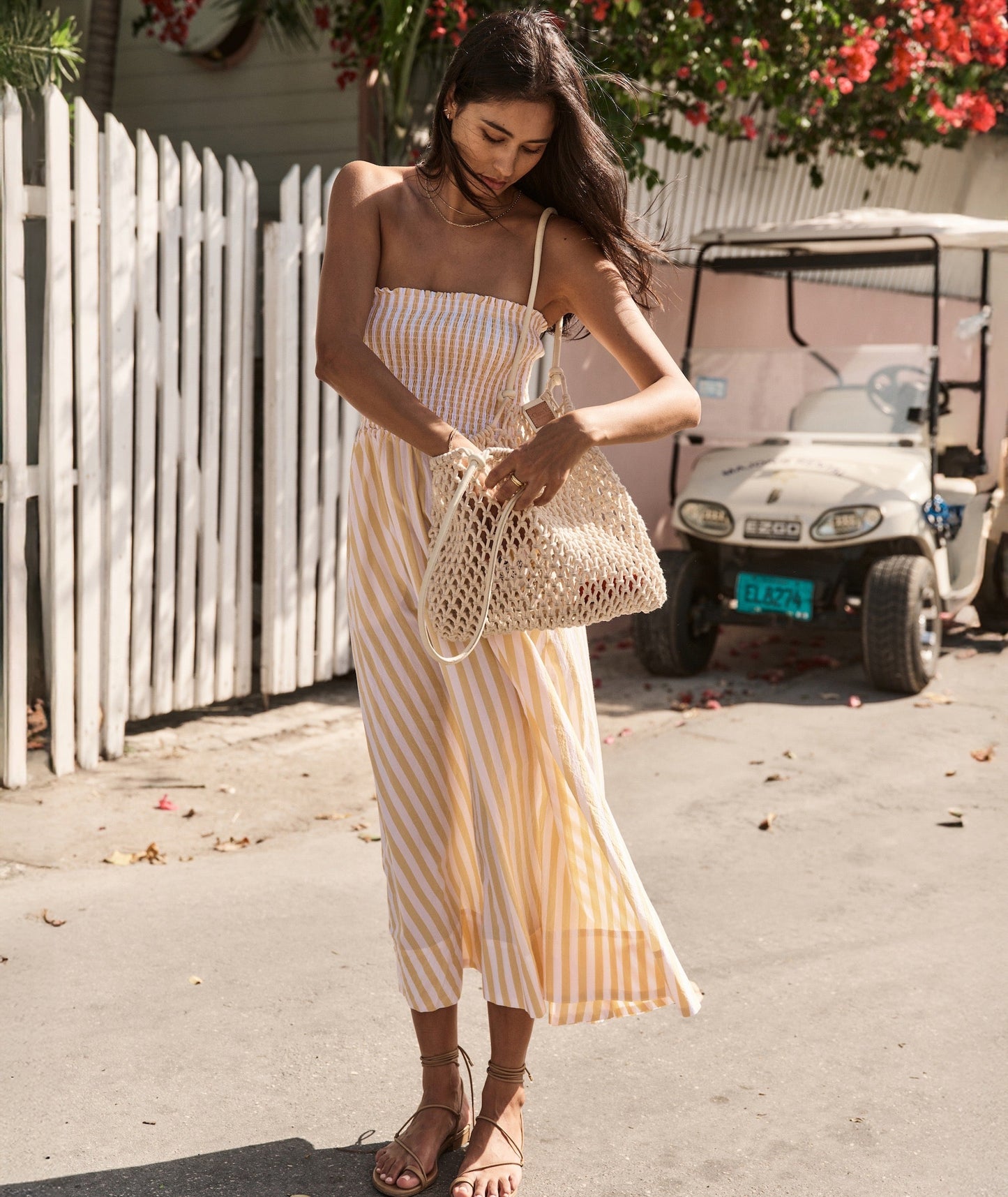 Sutton Strapless Maxi  Dress