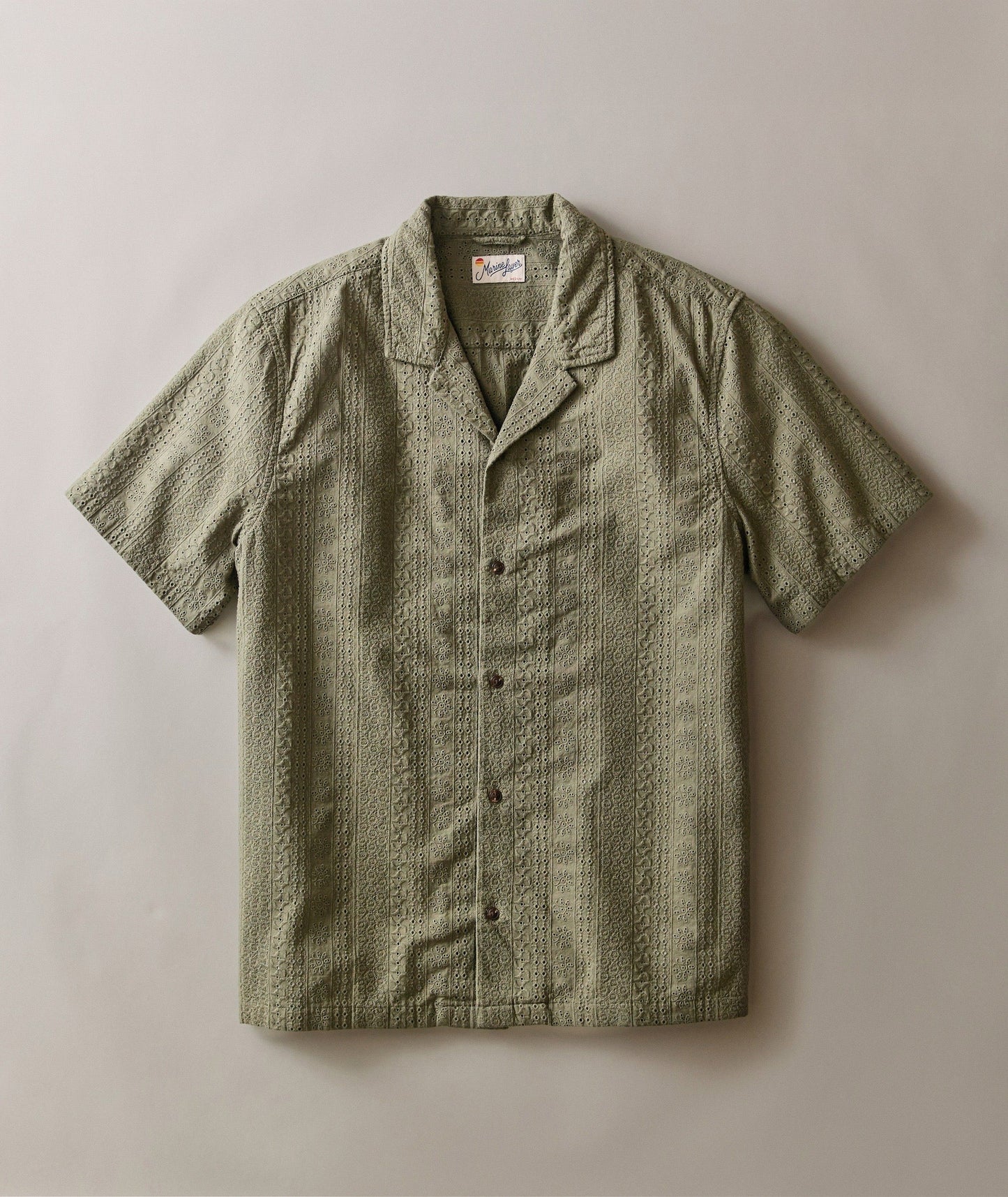 Zane Eyelet Resort Shirt
