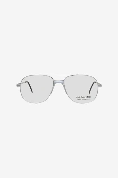 SGMETAL - Unisex Chrome Aviator Glasses
