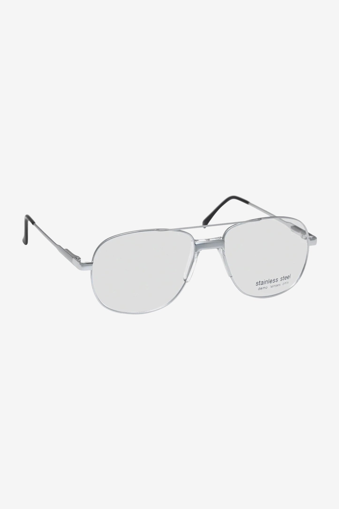 SGMETAL - Unisex Chrome Aviator Glasses