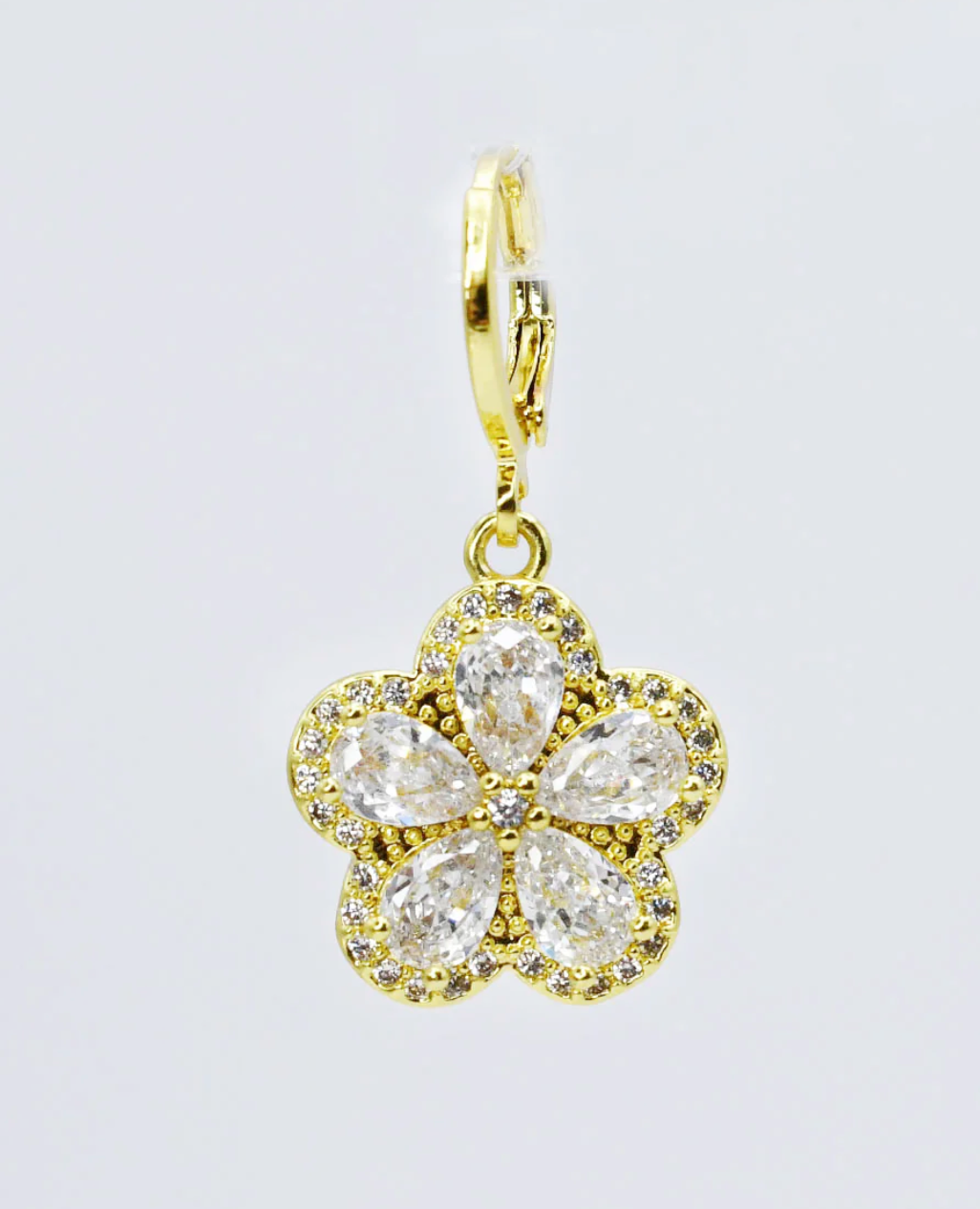 Treasure Jewels: Crystal Flower Charm