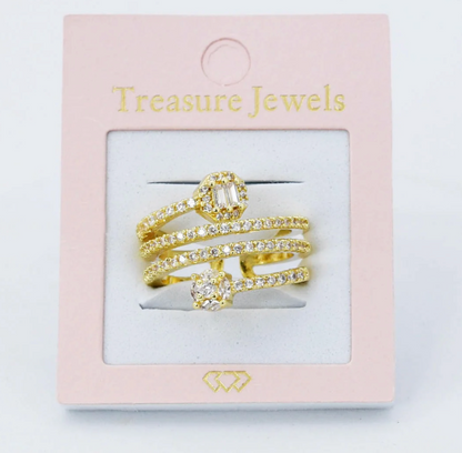 Treasure Jewels: The Abigail Ring Gold
