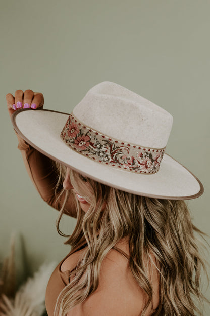 Wilder Wool Rancher Hat, Oatmeal