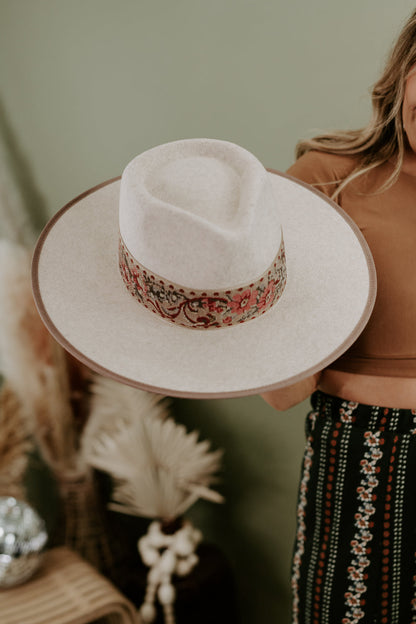 Wilder Wool Rancher Hat, Oatmeal