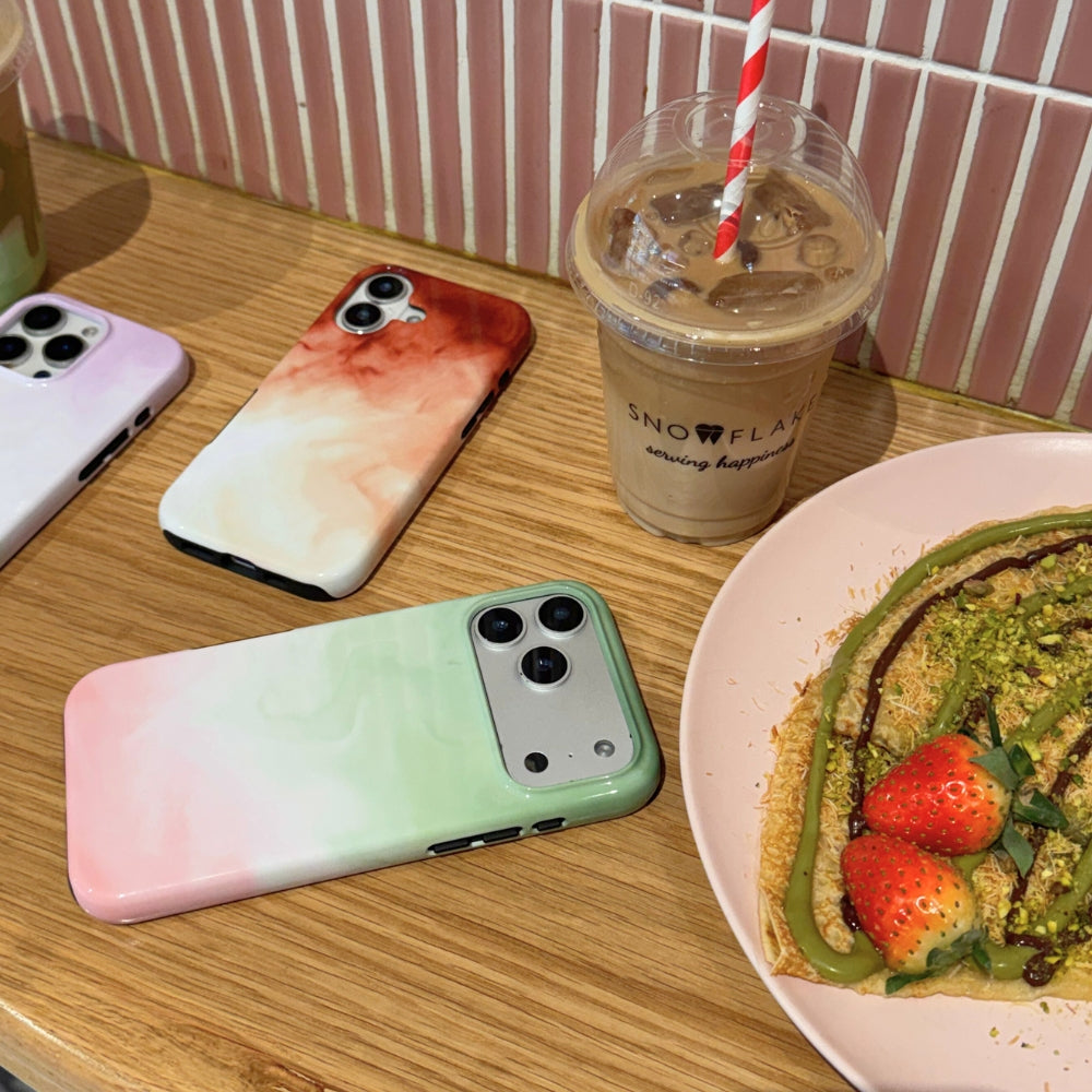 Tough Phone Case - Strawberry Matcha