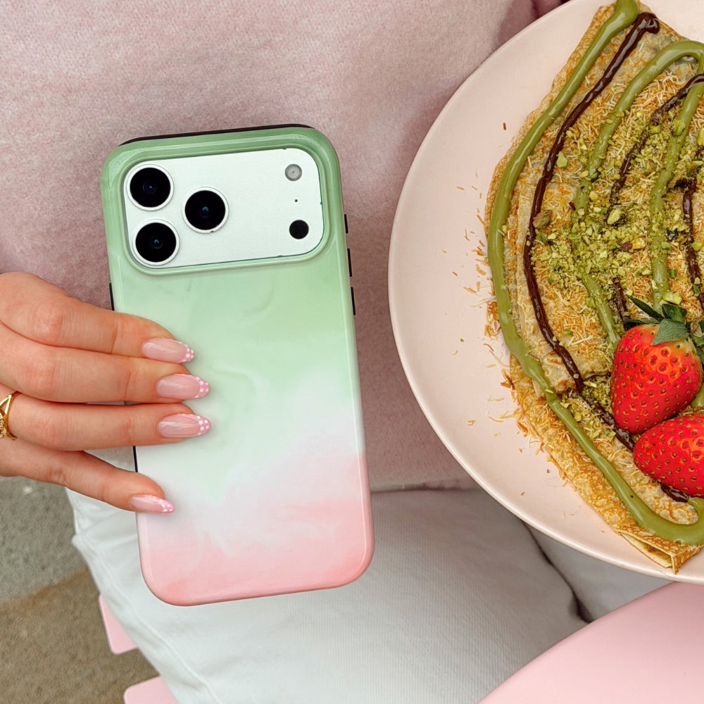 Tough Phone Case - Strawberry Matcha