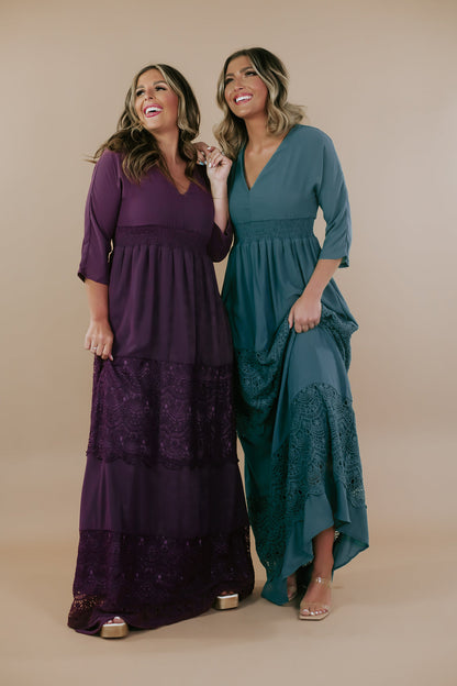 Something Timeless Maxi Dress, Green