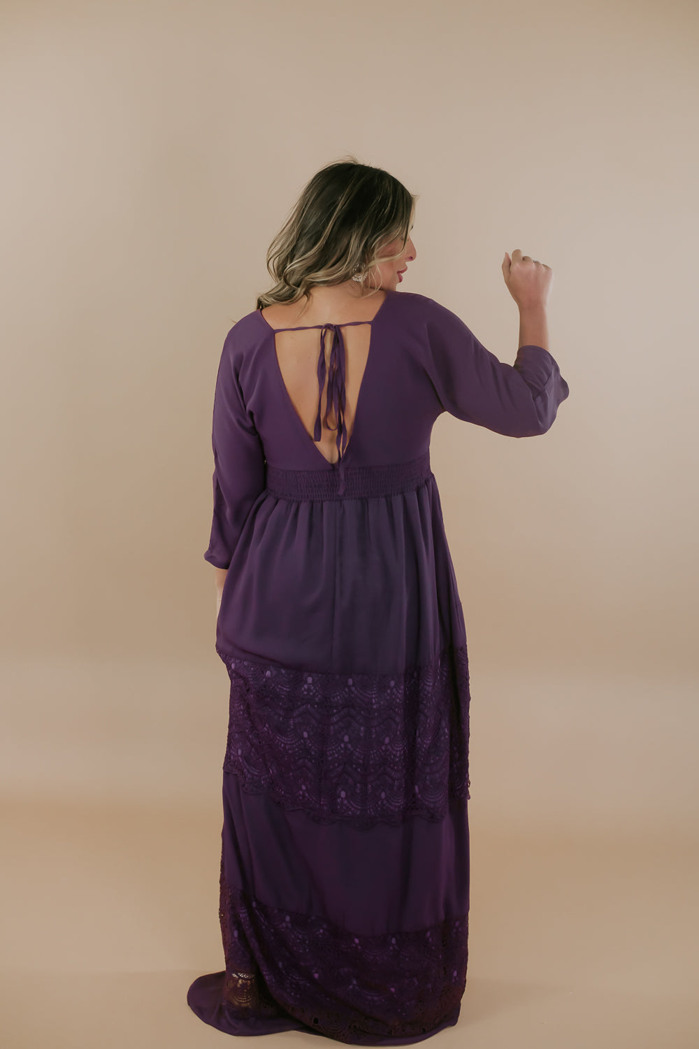 Something Timeless Maxi Dress, Purple