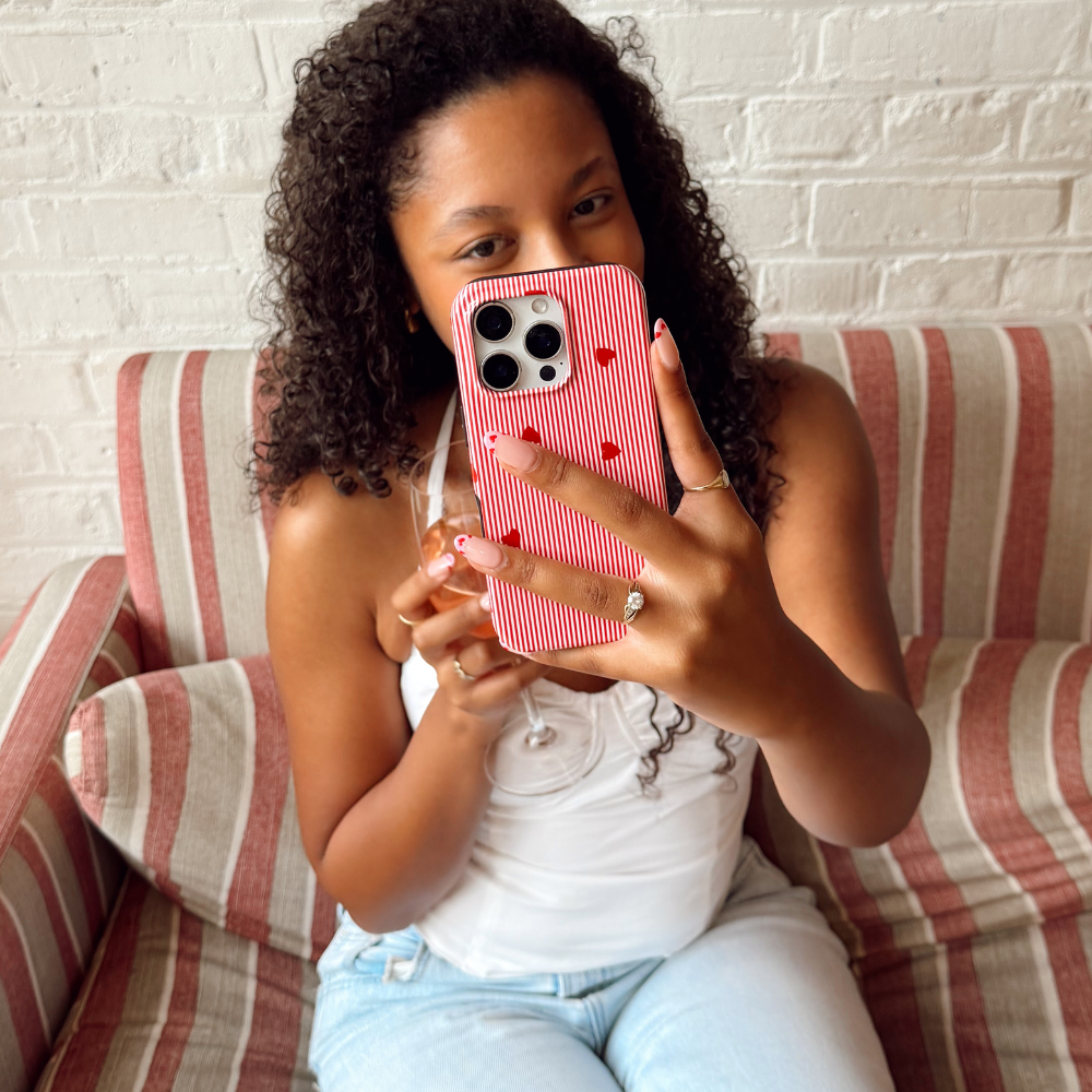 Tough Phone Case - Sweetheart Stripes