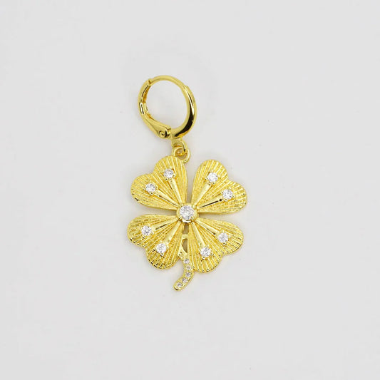 Treasure Jewels: Four Leaf Clover Charm