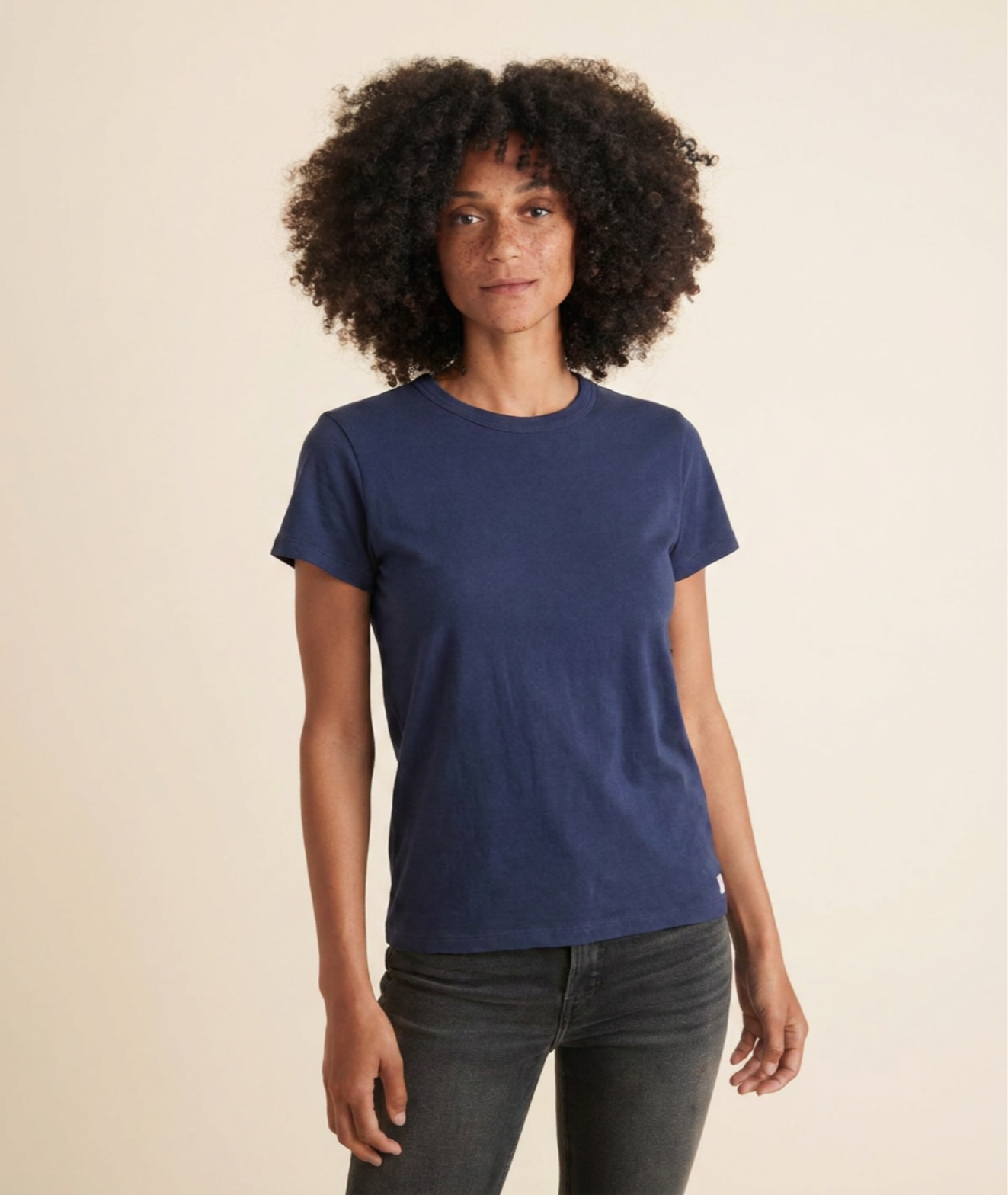 Women's Signature Crew in True Navy