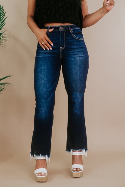 Tatum High Rise Straight Denim, Risen