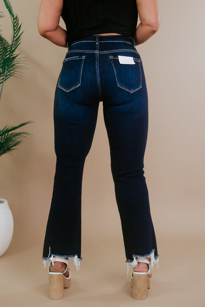 Tatum High Rise Straight Denim, Risen