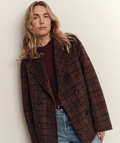 Valentina Wool Peacoat