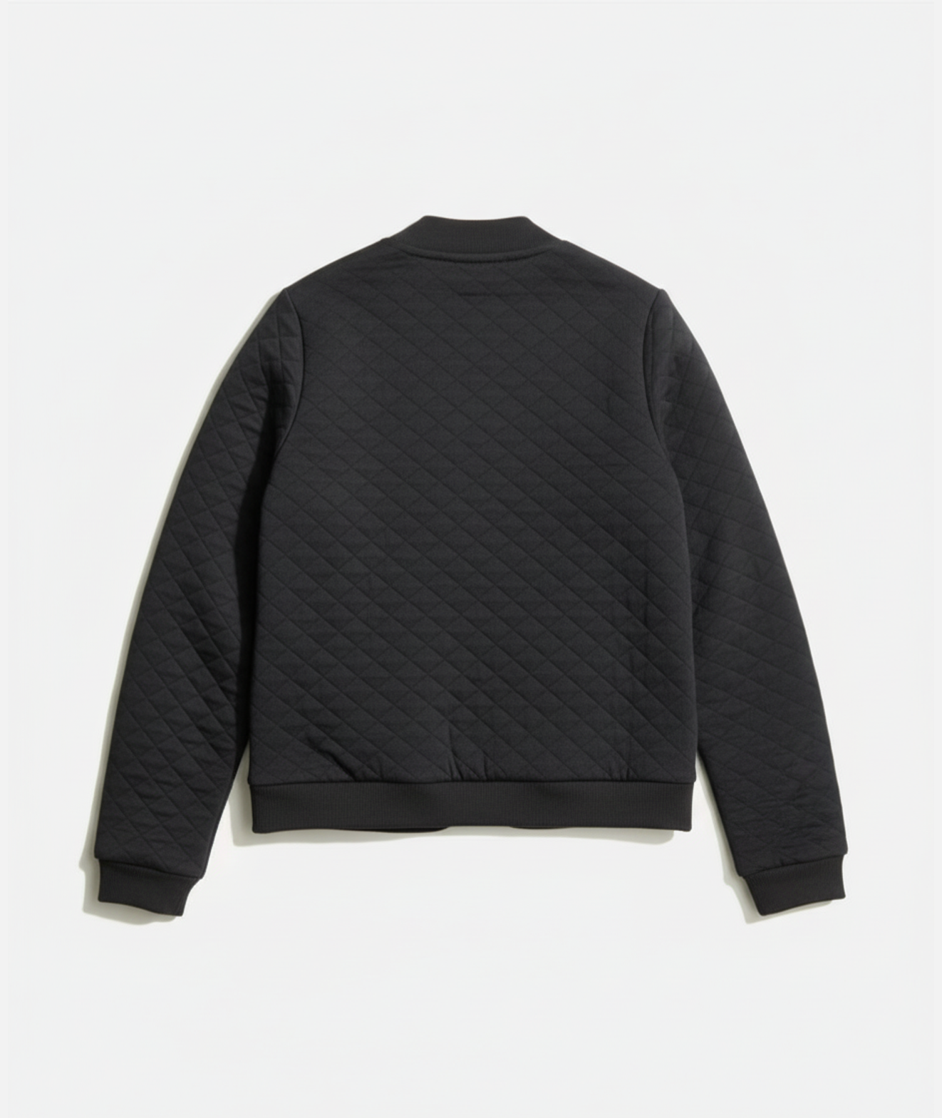 Women's Corbet Quilted Bomber in Black