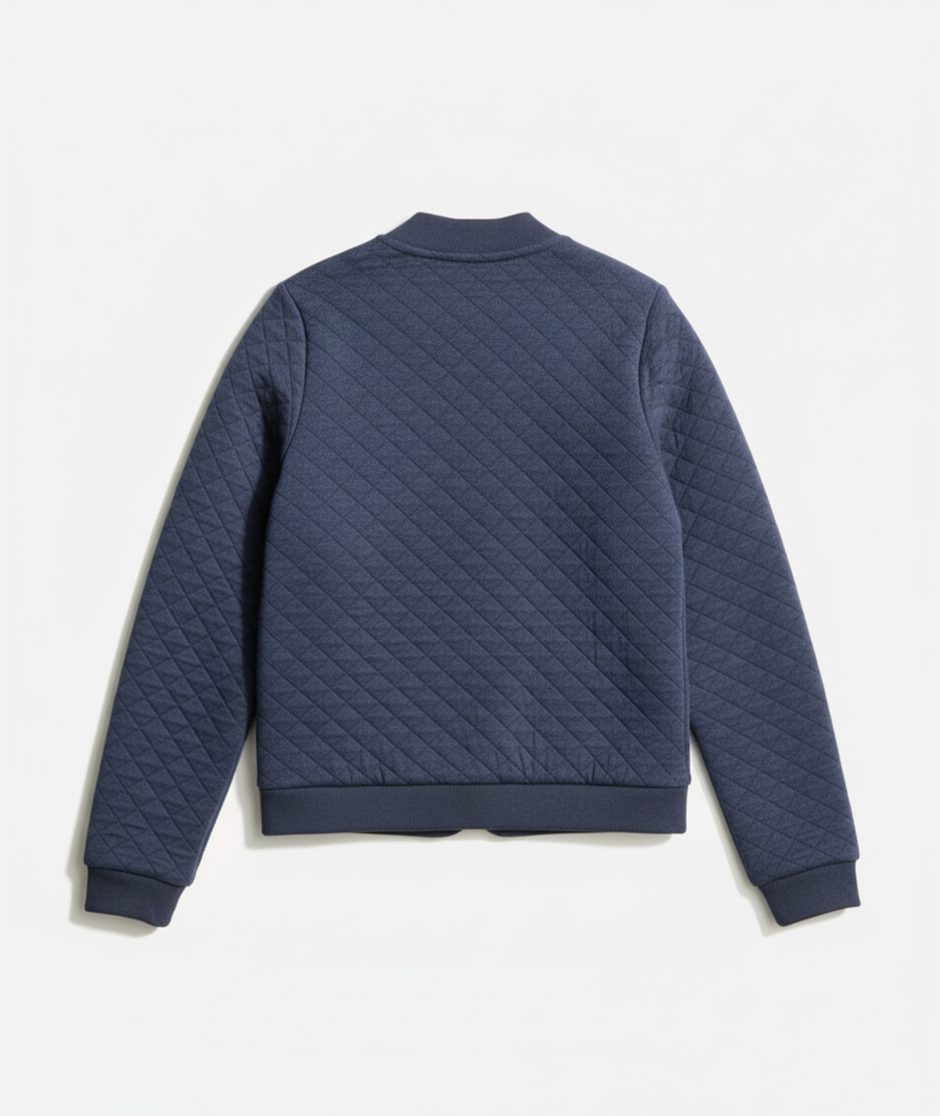 Women's Corbet Quilted Bomber in Navy