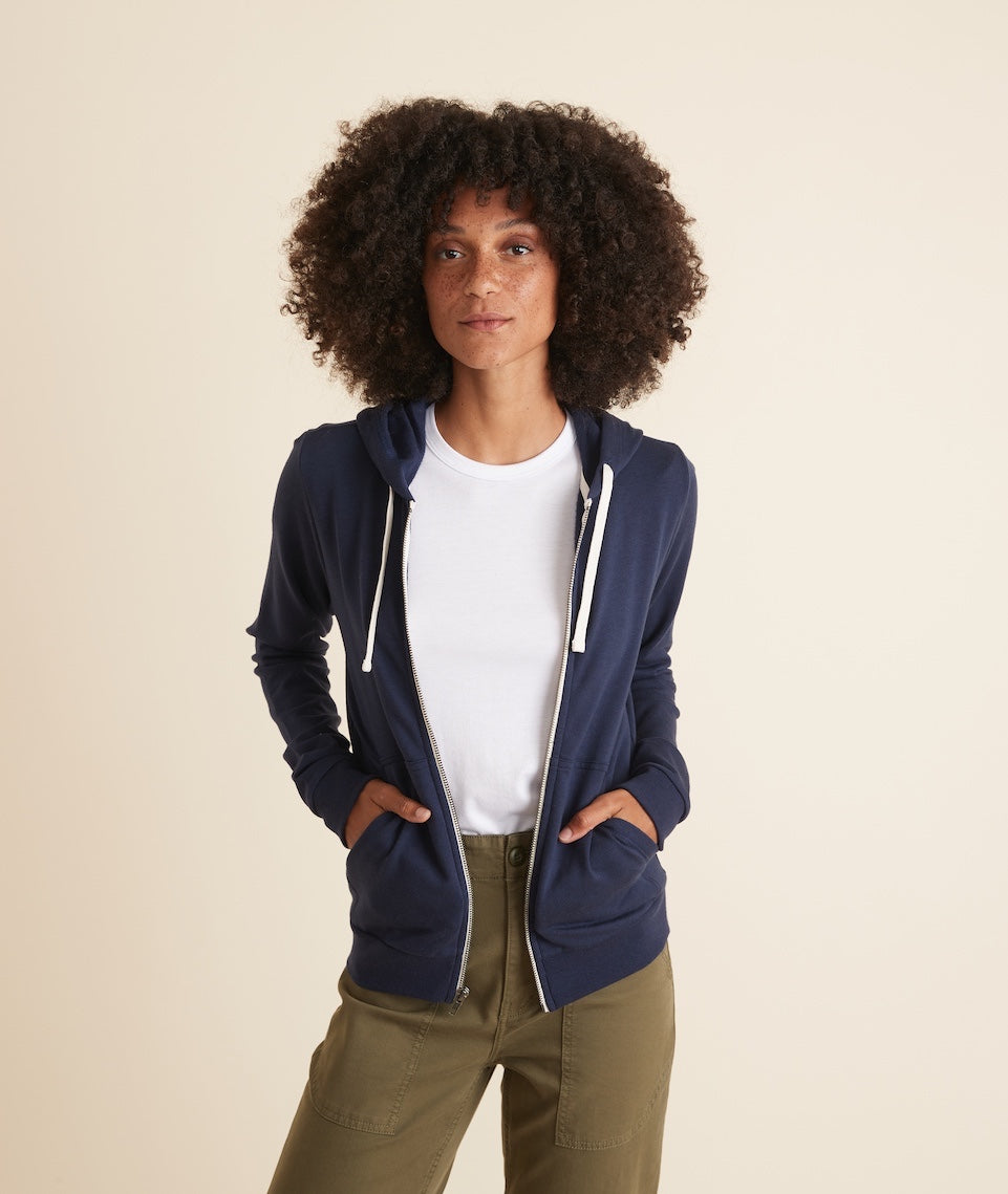 Women's Afternoon Hoodie in True Navy