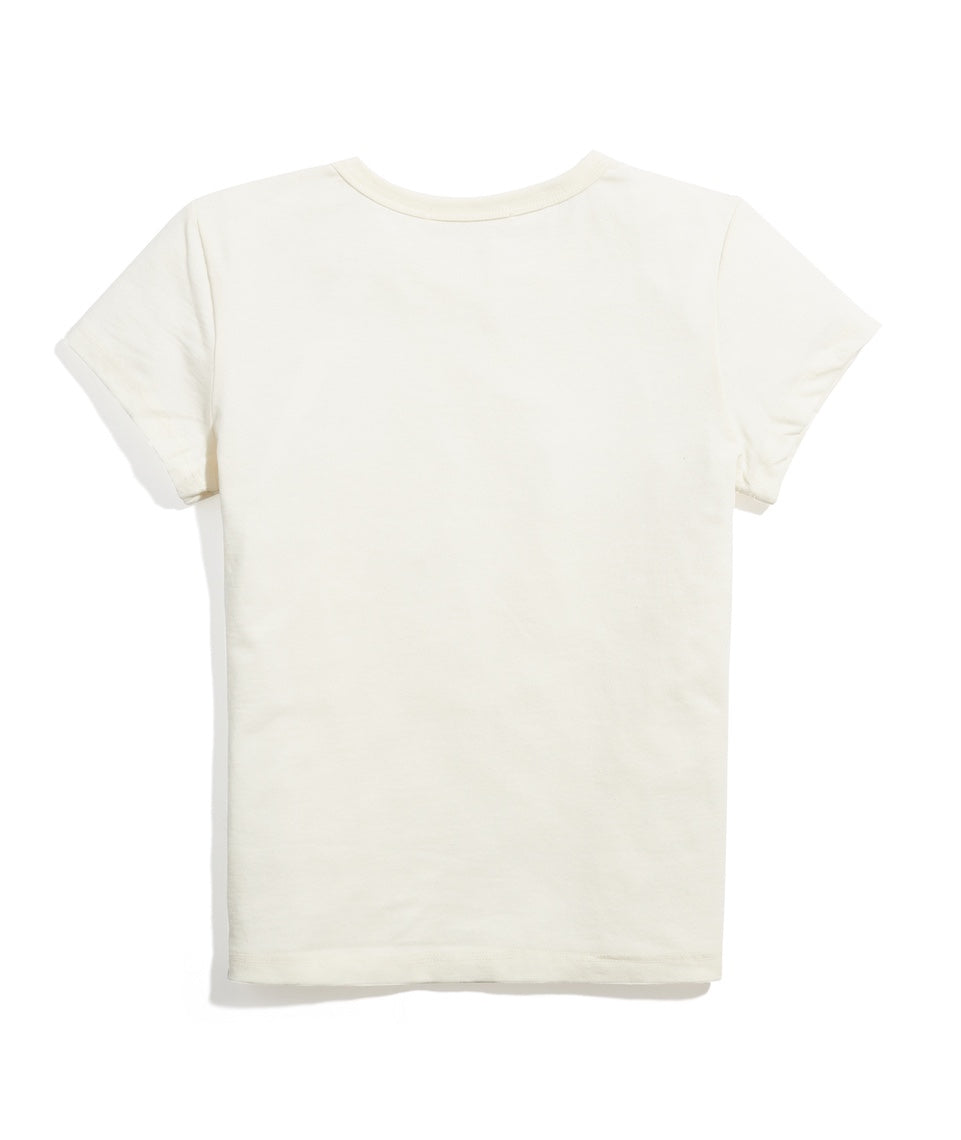 Women's Re-Spun Signature Crew in Natural