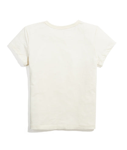 Women's Re-Spun Signature Crew in Natural