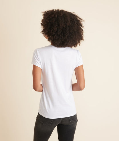 Women's Signature Crew in White
