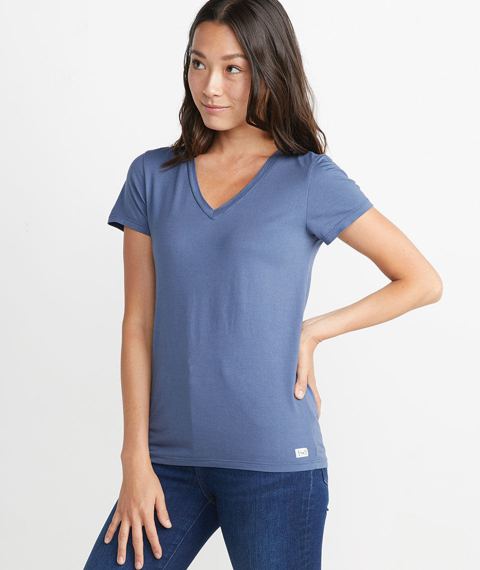 Women's Custom Dyed Signature V-Neck