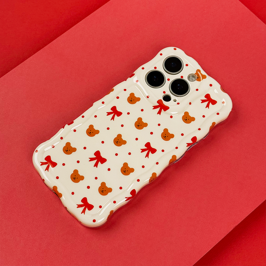 Wavy Phone Case - Beary Cute