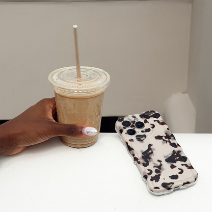Wavy Phone Case - Ivory Tort