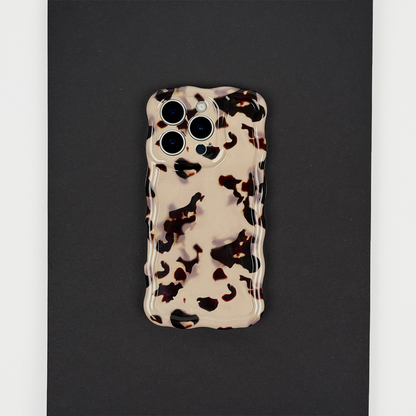 Wavy Phone Case - Ivory Tort