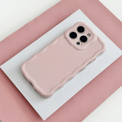 Wavy Phone Case - Soft Pink