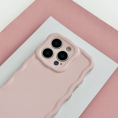 Wavy Phone Case - Soft Pink