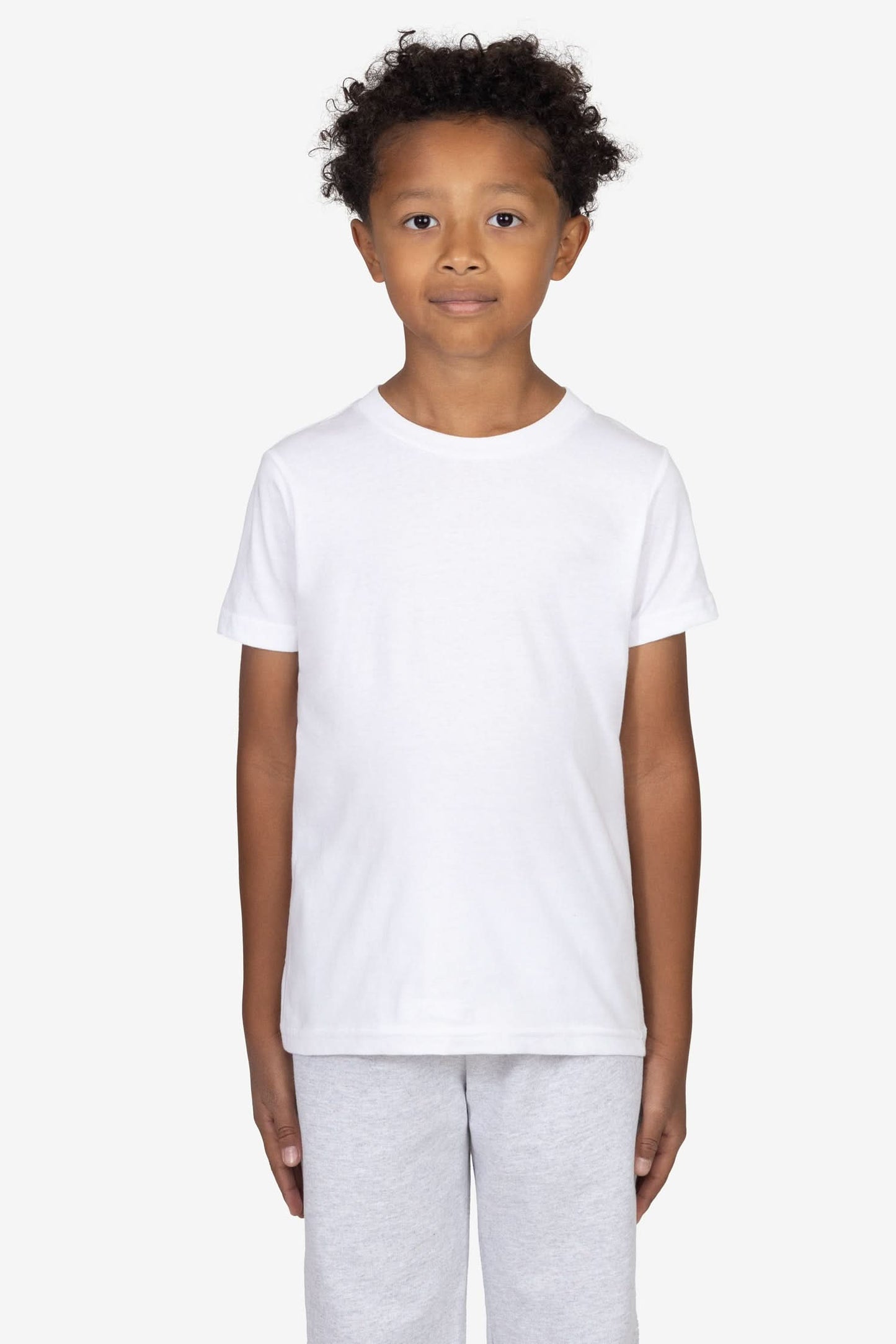 FF2001 - Youth Poly-Cotton Crew Neck T-Shirt