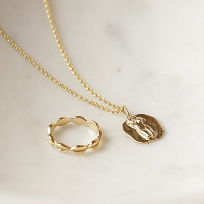 Aphrodite Necklace 18ct Gold Plate