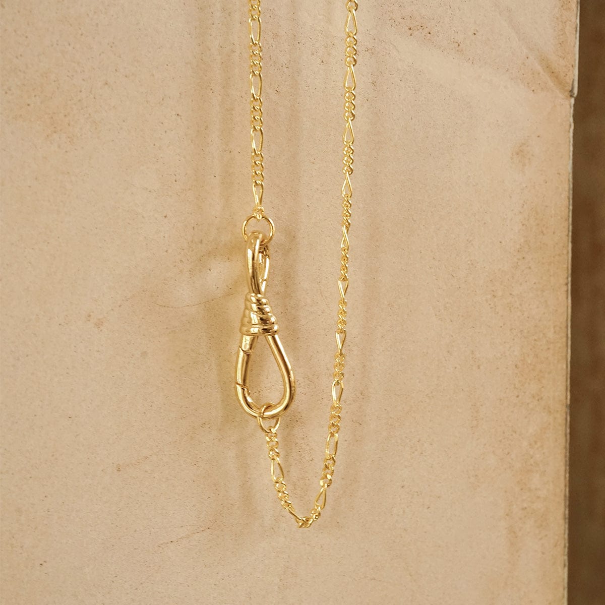 Apollo Carabiner Chain Necklace 18ct Gold Plate