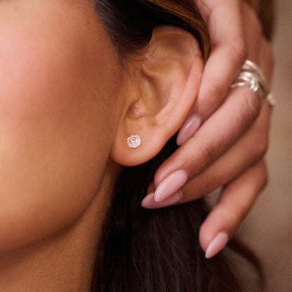 Apollo Sparkle Earring Stack Sterling Silver