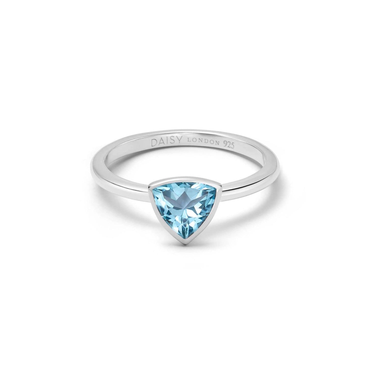 Birthstone Ring Sterling Silver
