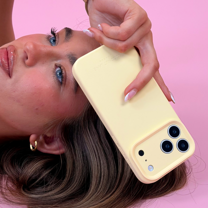 Butter Soft Silicone Phone Case - Yellow