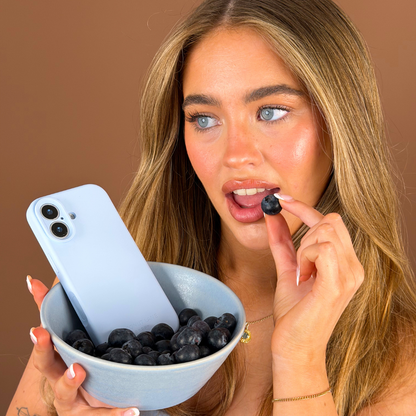 Butter Soft Silicone Phone Case - Blue